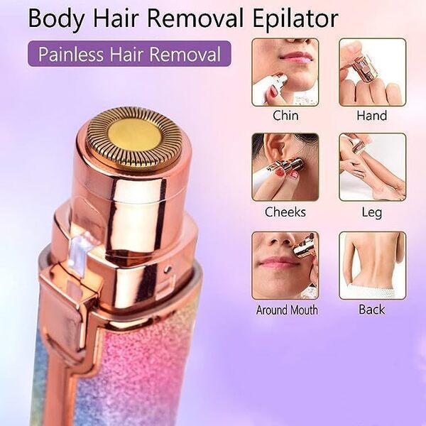 Flawless 2in1 Eyebrow Trimmer and Hair Remover For Women
